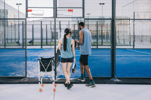 Entreprise construction terrain de tennis